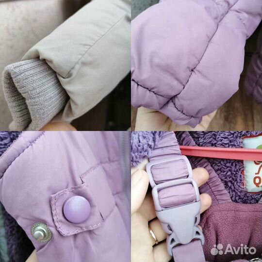 Верхняя одежда для девочки р.80-86, 104-116