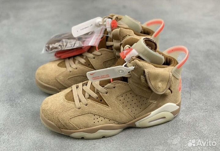 Travis Scott X Air Jordan 6 Retro British Khaki