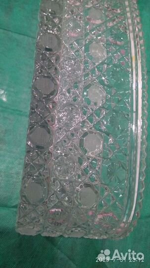 Салатник хрустальный большой (Германия)