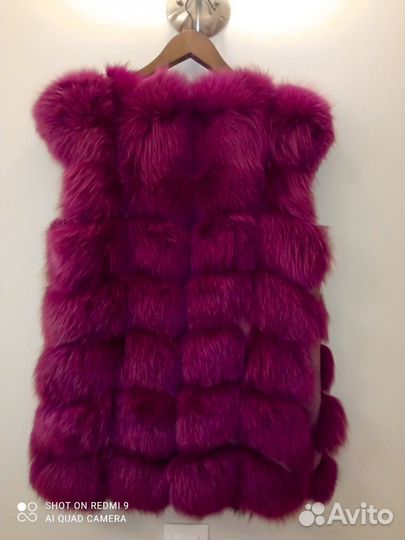 Жилетка меховая женская 46 48