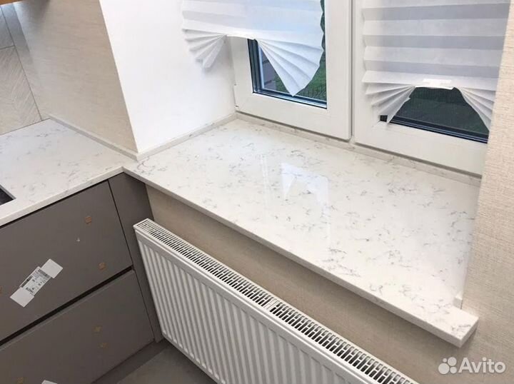 Подоконник из кварца