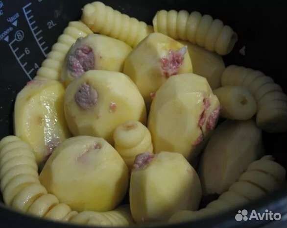 Устройство для резки картофеля спиралью