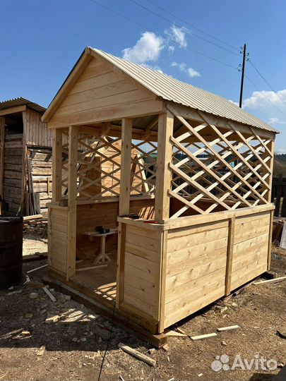 Беседка для дачи