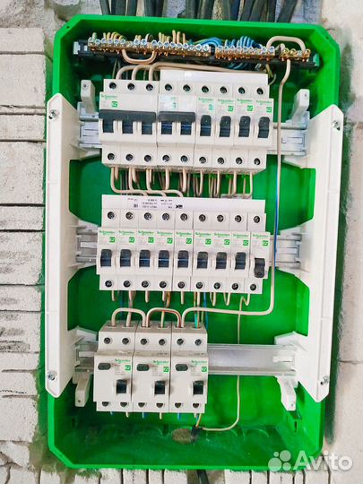 Электромонтаж квартир, частных домов и офисов