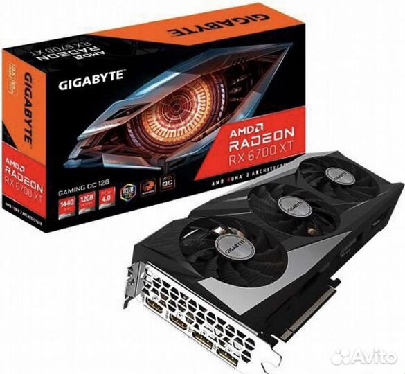 Видеокарта amd radeon rx 6700 xt