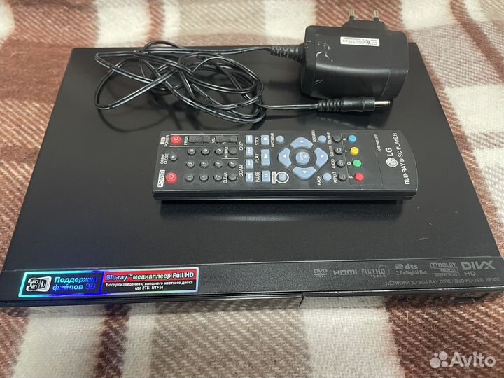 Плеер 3d blu-ray/DVD LG BP325