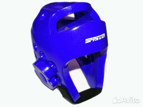 Шлем для тхеквондо синий