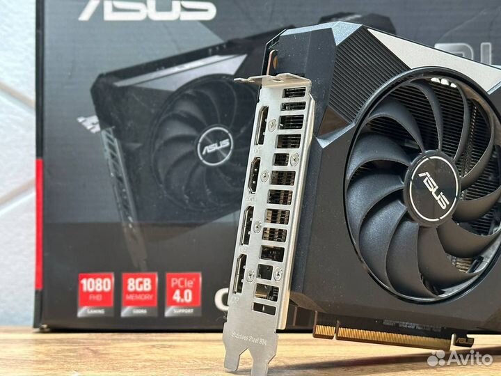 Видеокарта asus RX 6650XT Dual 8GB