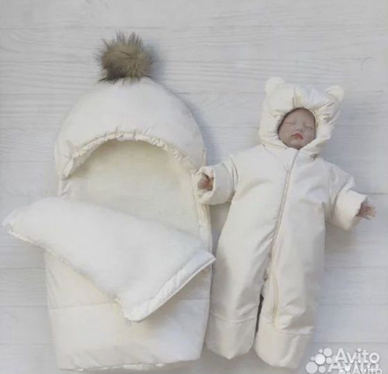 Конверт на выписку зимний