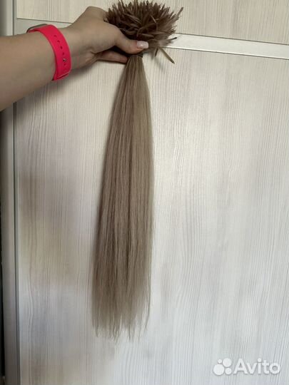 Волосы натуральные блонд