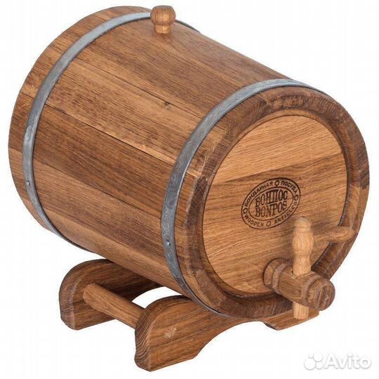 Дубовые бочки жбаны кадки, кружки Русская четверть