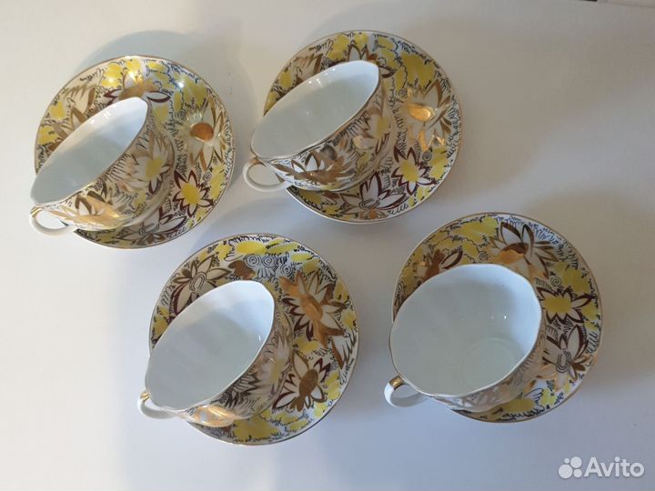 Чайная пара лфз (Золотые ромашки)