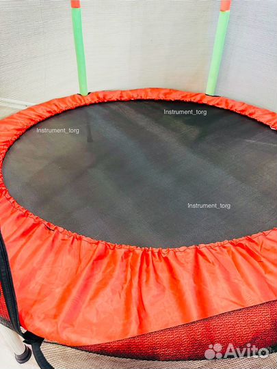 Детский батут с сеткой. Новые. Бесплатная доставка