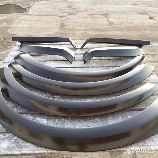 Расширители арок AMG на Mercedes M Class W164