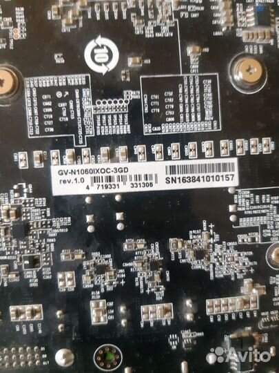 Видеокарта GTX 1060 3GB