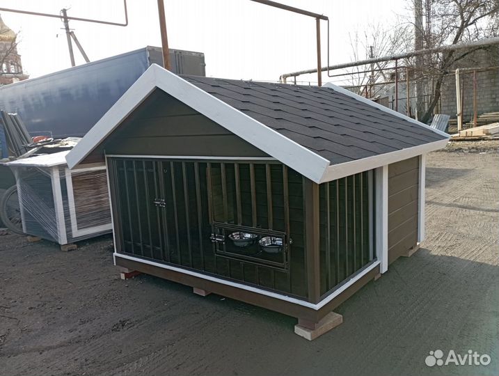 Будка для собаки утепленная