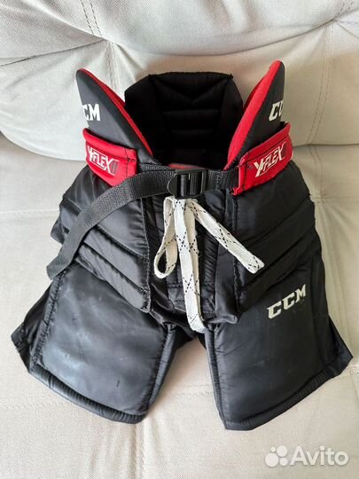 Детские вратарские хоккейные шорты CCM YFlex2 yth