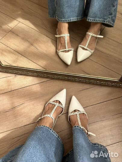 Лодочки Zara 38