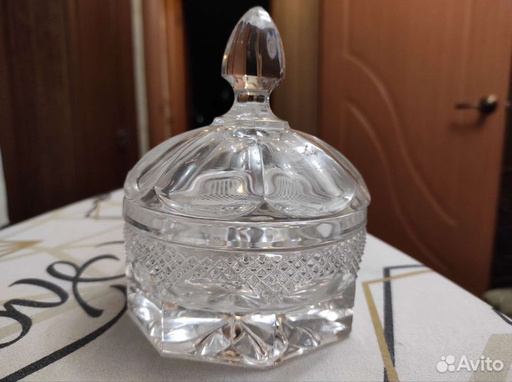 Посуда из стекла и хрусталя СССР винтаж