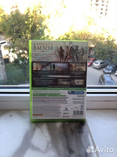 Диск Асасин Черный флаг xbox360