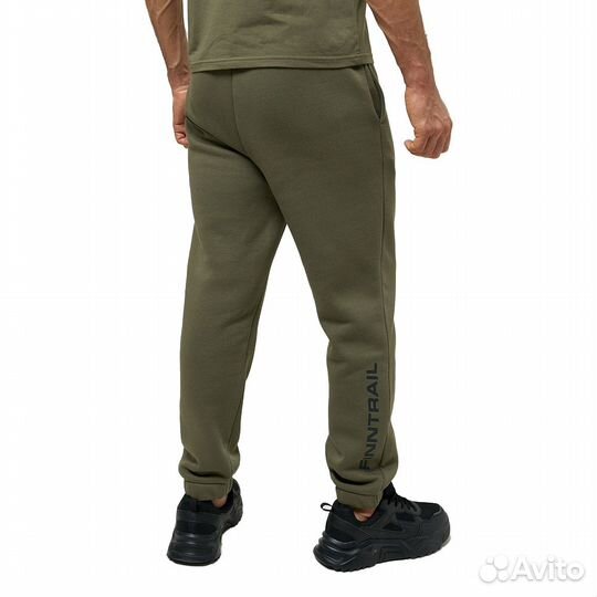 62522 Брюки Finntrail Logo 1401 спортивные хаки (F
