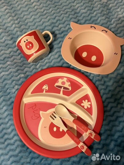Наборы бамбуковой посуды