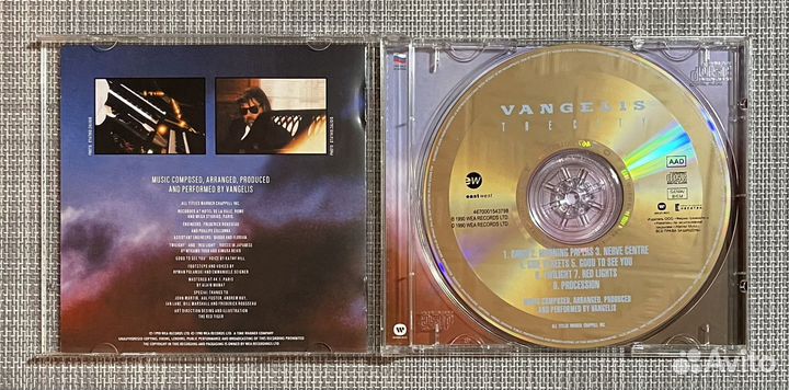 Vangelis - The City CD Rus