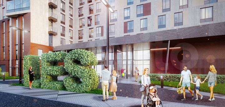 Апартаменты-студия, 37,1 м², 7/13 эт.