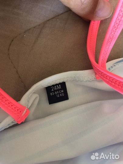 Купальник для девочки 86-92