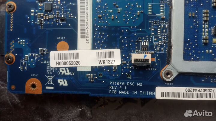 Материнская плата для ноутбука Toshiba c50a + i3