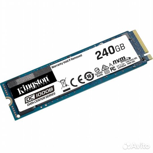 M.2 2280 240GB Kingston DC1000B Enterprise SSD sed