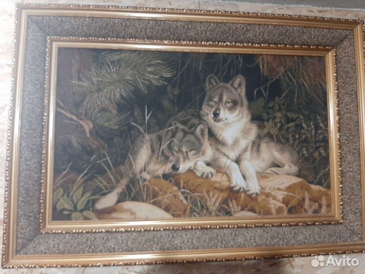 Картина из гобелена