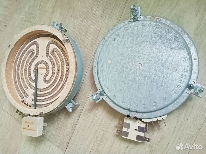 Конфорки для стеклокерамических электроплит