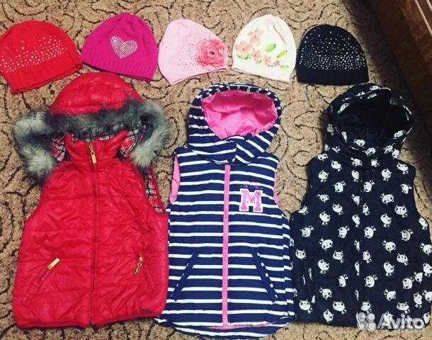 Курточка Zara и жилетки Mayoral и нм на девочку