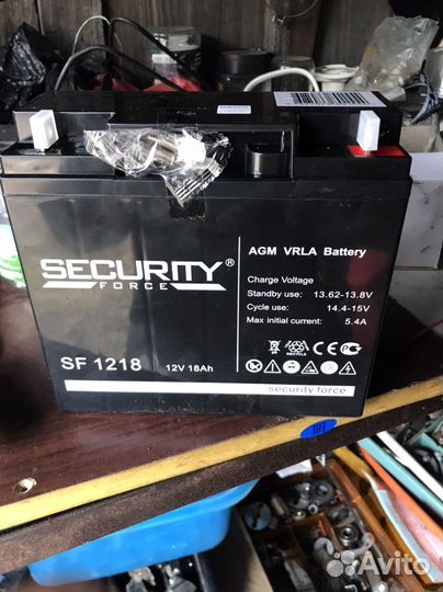 Аккумулятор 12 v 18 Ah