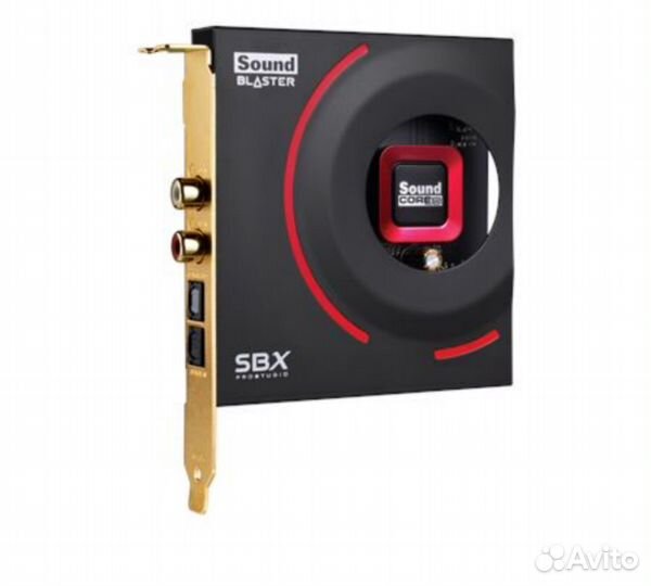 Звуковая карта creative sound blaster zxr