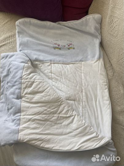 Конверт на выписку для мальчика осень