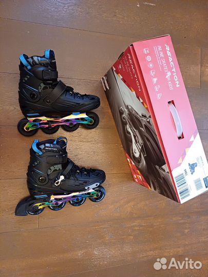 Ролики детские Reaction 36-39 размер