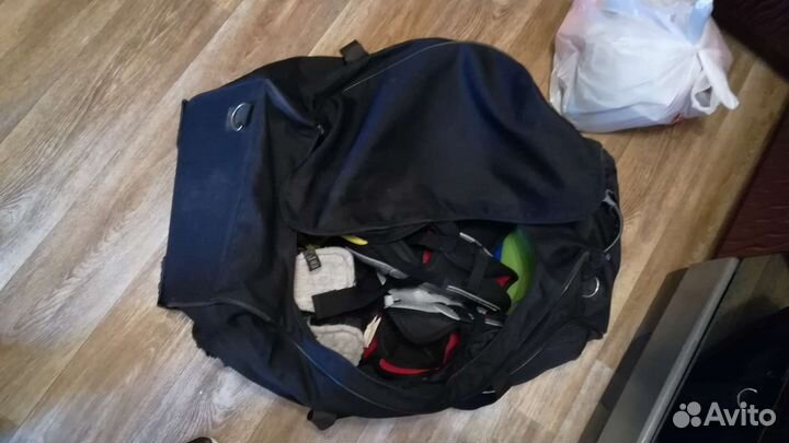 Хоккейный баул на колесах детский