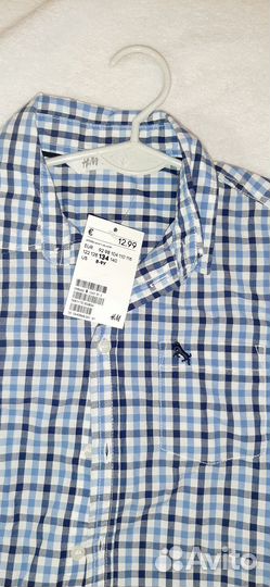 Рубашка H&M детская 128- 134