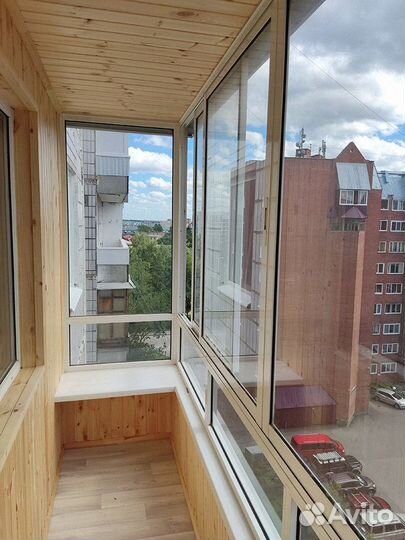 Остекление балкона, лоджии