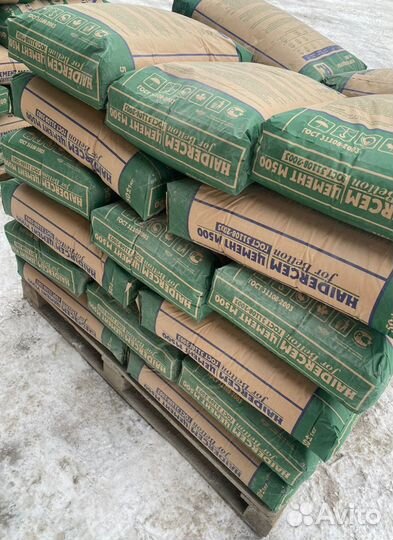 Портландцемент HaiderCem Premium М 500 Д0/мешок 50