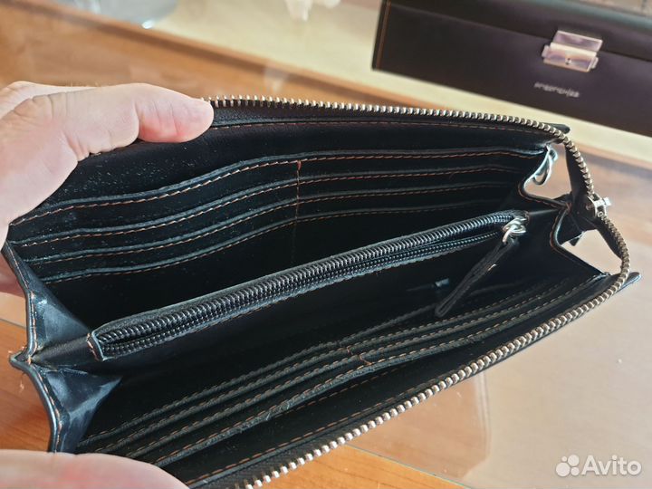 Портмоне мужское кожа
