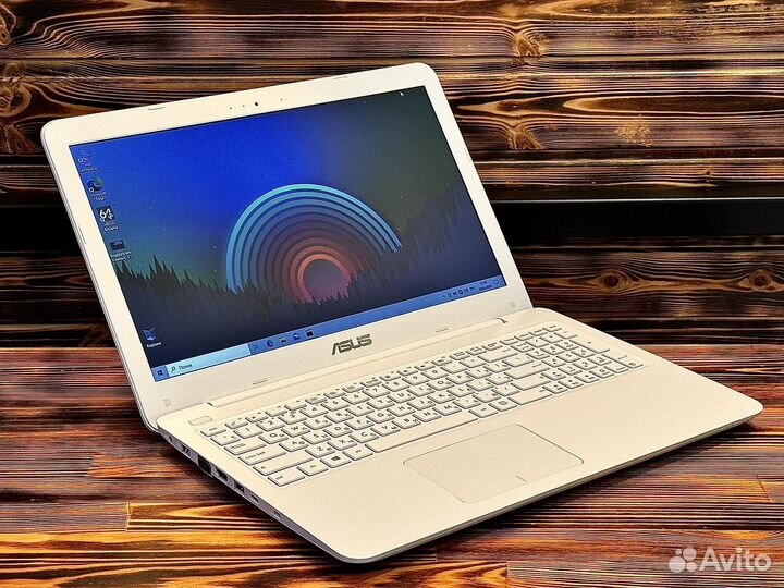 Белоснежный ноутбук Asus Intel Core i5 8гб Nvidia
