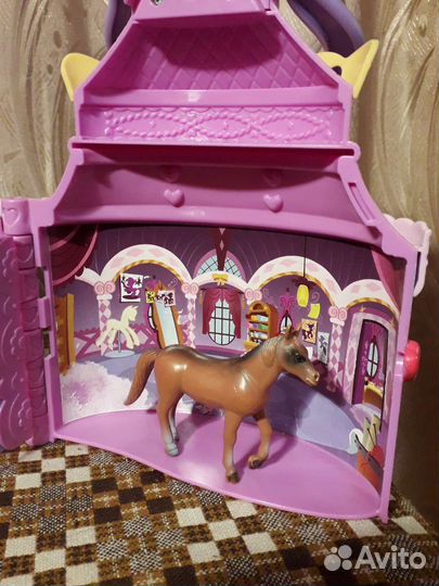 Кукольный домик My littel pony, рюкзак, лошадка