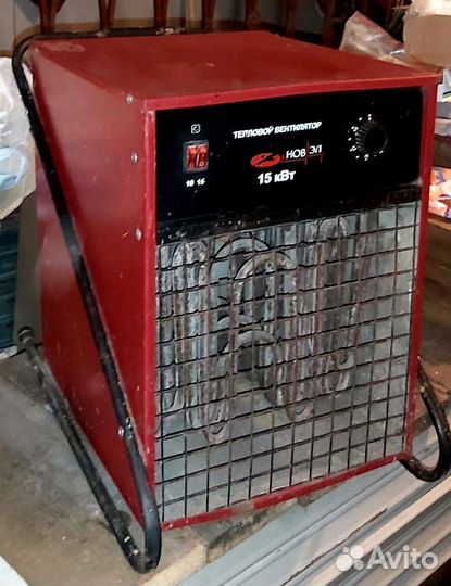 Тепловой вентилятор Новэл 15 кВт 3 фазный