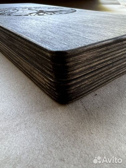 Доска садху с медными гвоздями медная