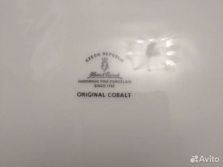 Блюдо oricinal cobalt