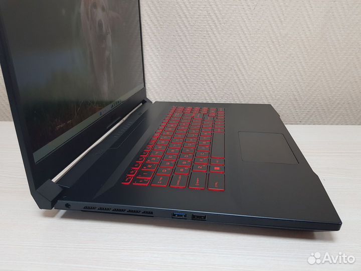 Ноутбук игровой MSI на Core i5-11400H с RTX