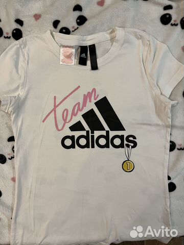 Футболка adidas для девочек 152-158 XS